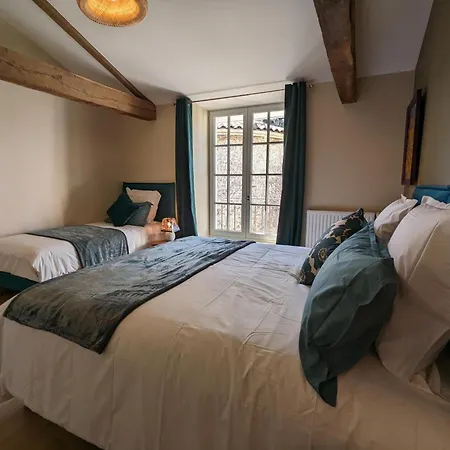 منزل ريفي Grande Maison Avec Piscine Privee, Wifi Et Animaux Acceptes Pour 15 Pers. - Fr-1-653-282 Pranzac