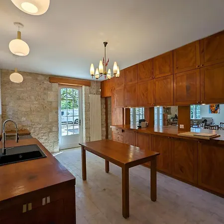 Grande Maison Avec Piscine Privee, Wifi Et Animaux Acceptes Pour 15 Pers. - Fr-1-653-282 منزل ريفي *