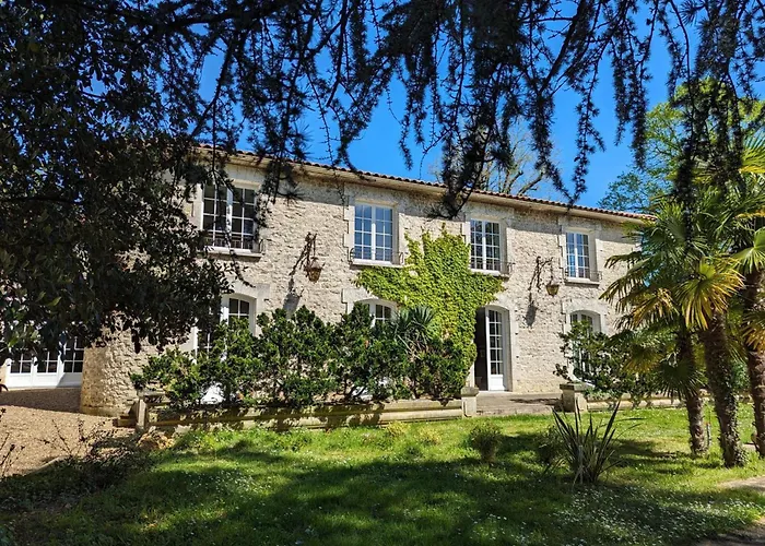 Сasa de vacaciones Grande Maison Avec Piscine Privée, Wifi Et Animaux Acceptés Pour 15 Pers. - Fr-1-653-282