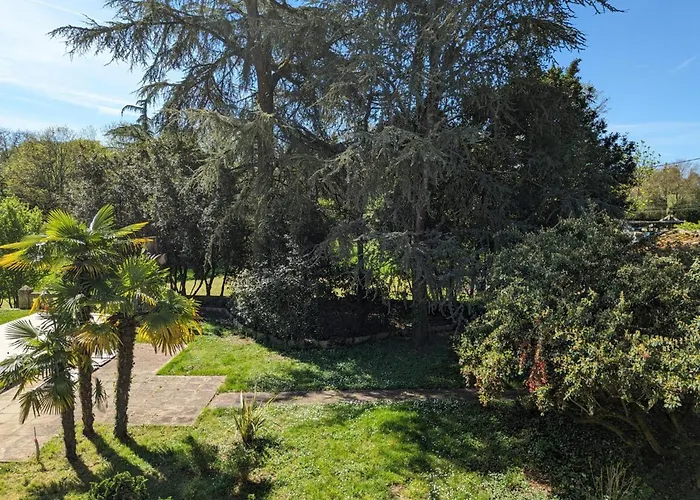 Grande Maison Avec Piscine Privée, Wifi Et Animaux Acceptés Pour 15 Pers. - Fr-1-653-282 * Pranzac