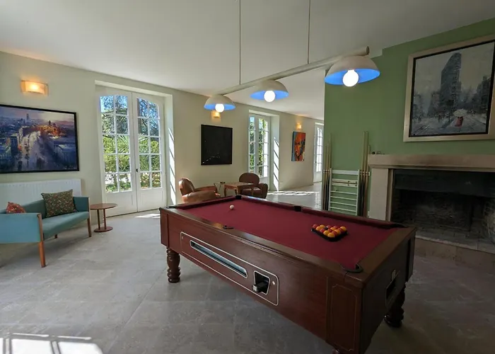 Grande Maison Avec Piscine Privée, Wifi Et Animaux Acceptés Pour 15 Pers. - Fr-1-653-282